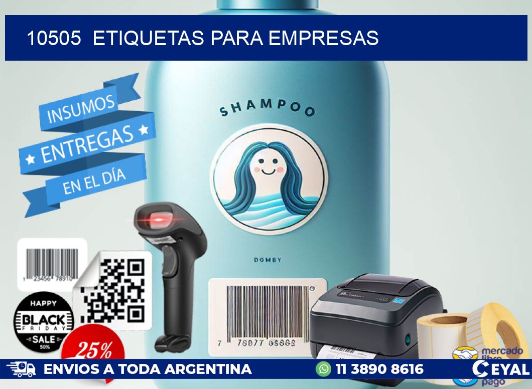 10505  ETIQUETAS PARA EMPRESAS
