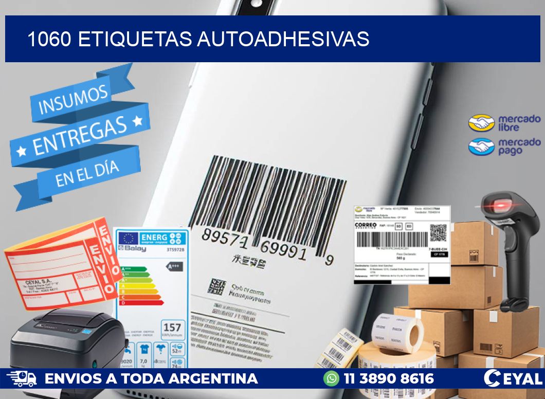 1060 ETIQUETAS AUTOADHESIVAS