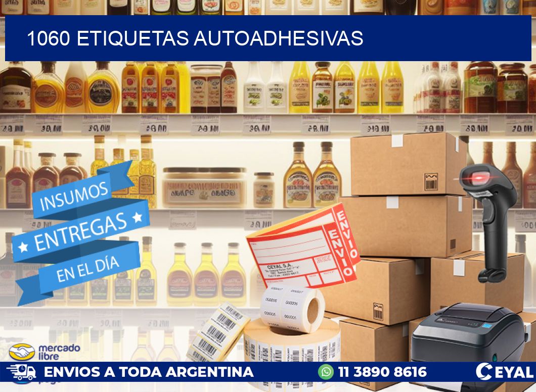 1060 ETIQUETAS AUTOADHESIVAS