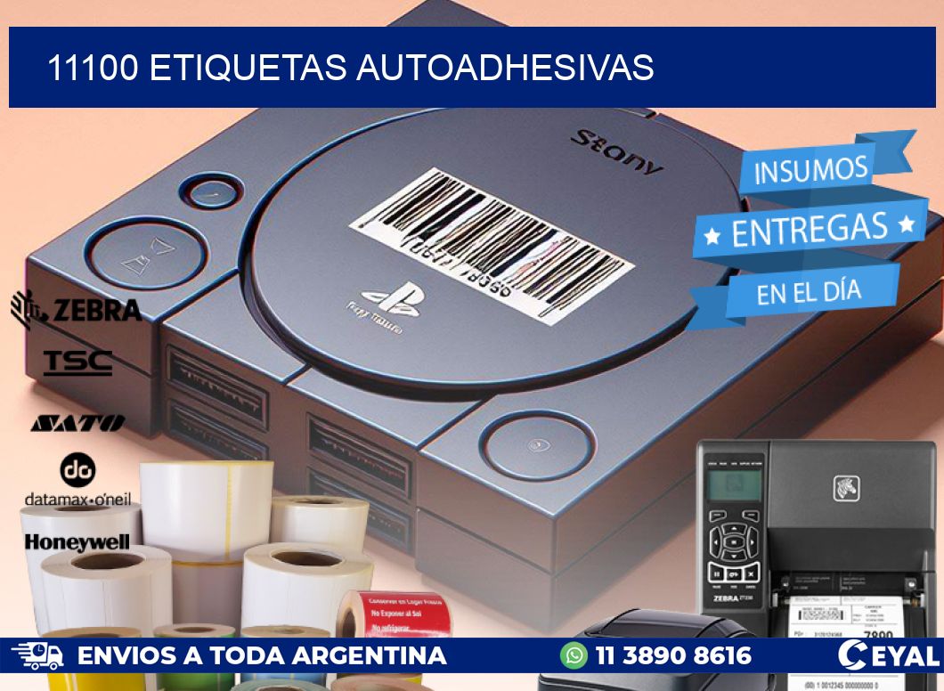 11100 ETIQUETAS AUTOADHESIVAS