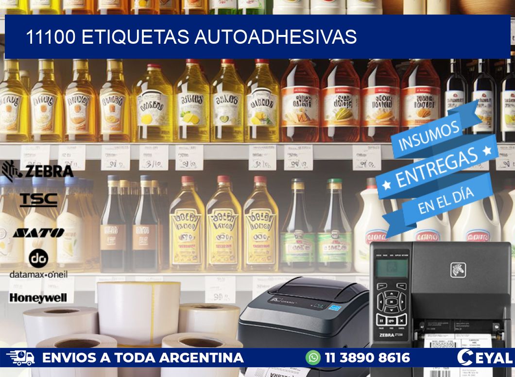 11100 ETIQUETAS AUTOADHESIVAS