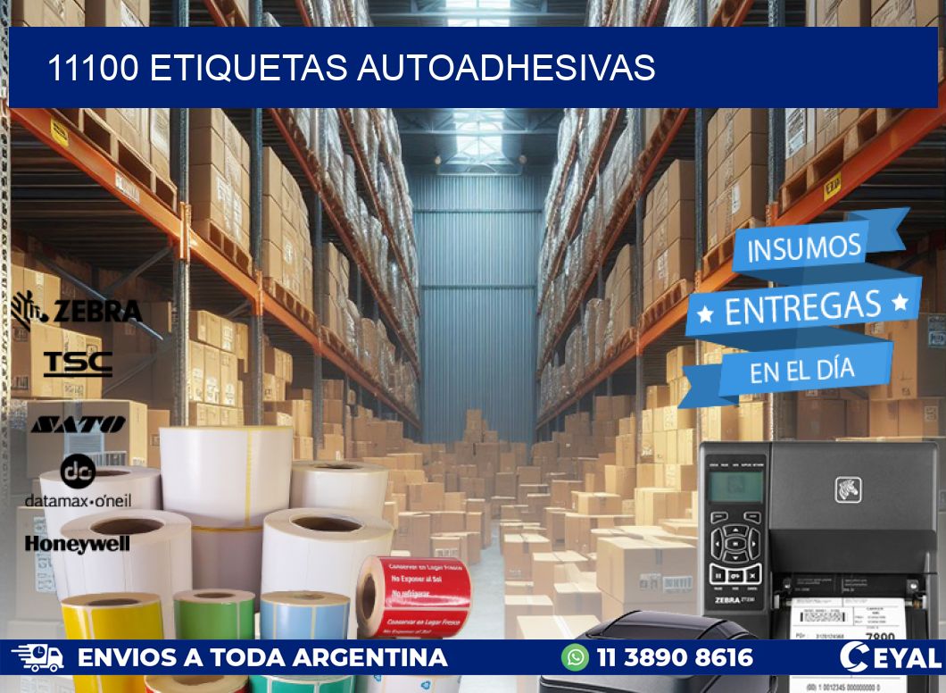 11100 ETIQUETAS AUTOADHESIVAS
