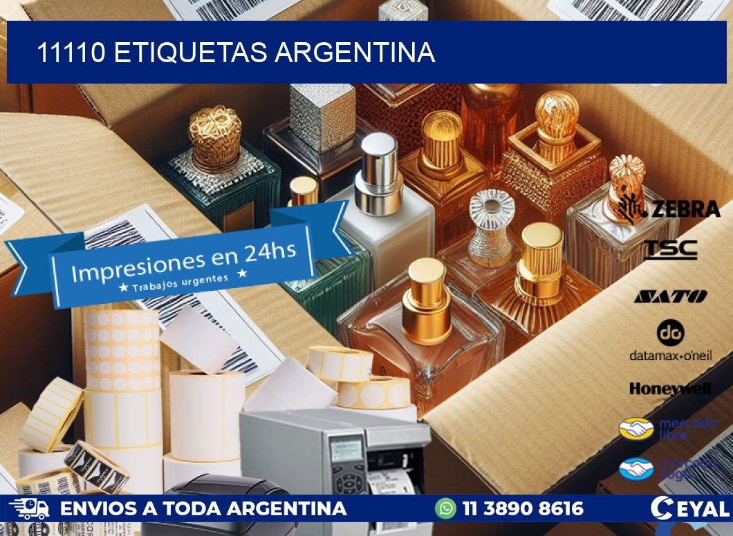 11110 ETIQUETAS ARGENTINA