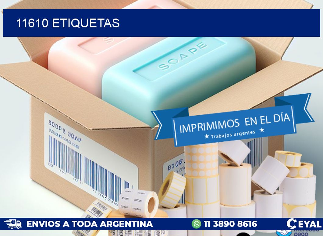 11610 ETIQUETAS