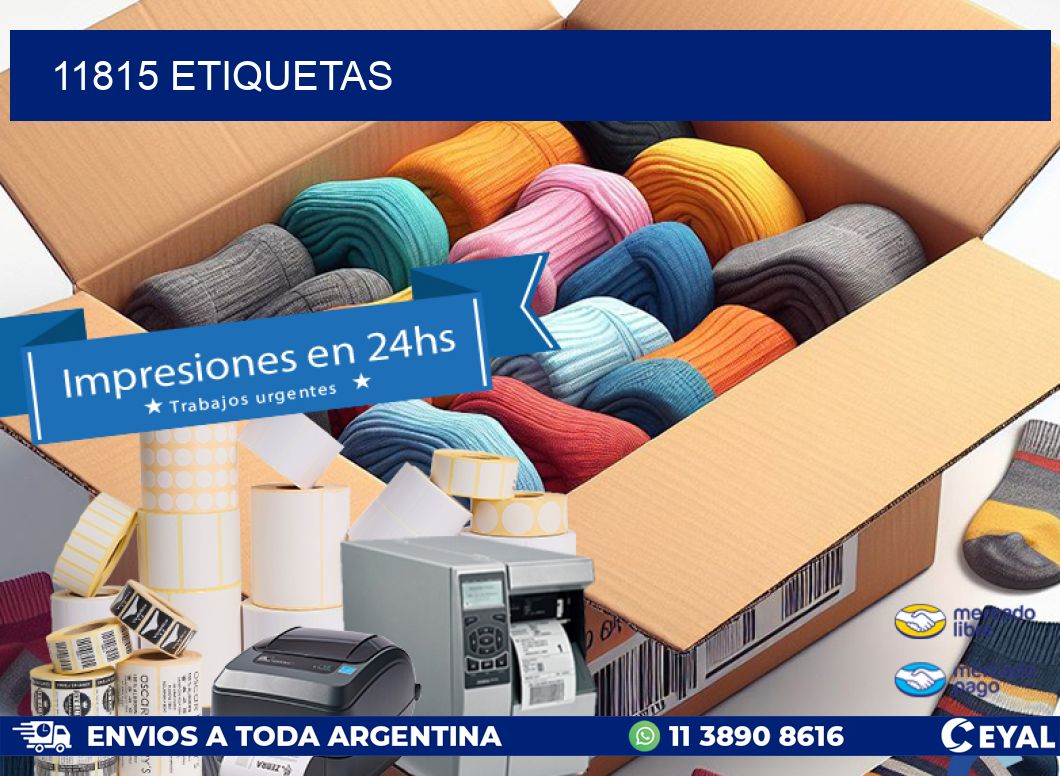 11815 ETIQUETAS