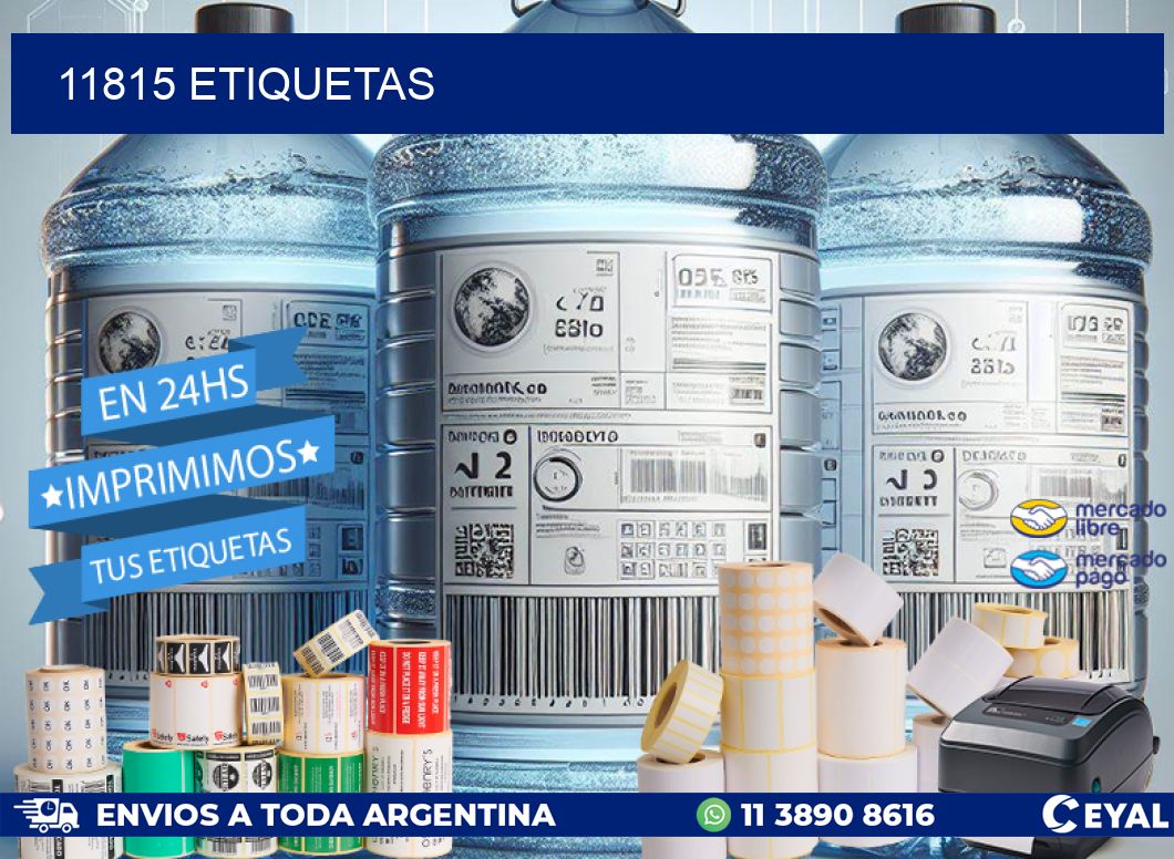 11815 ETIQUETAS