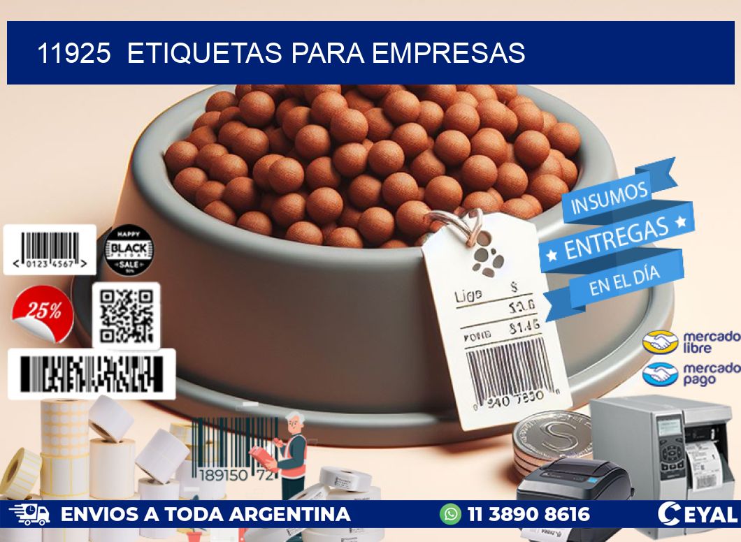 11925  ETIQUETAS PARA EMPRESAS