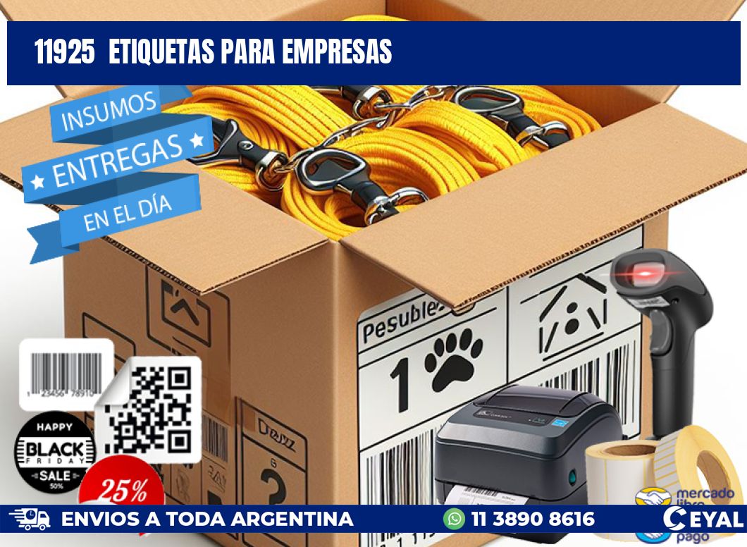 11925  ETIQUETAS PARA EMPRESAS