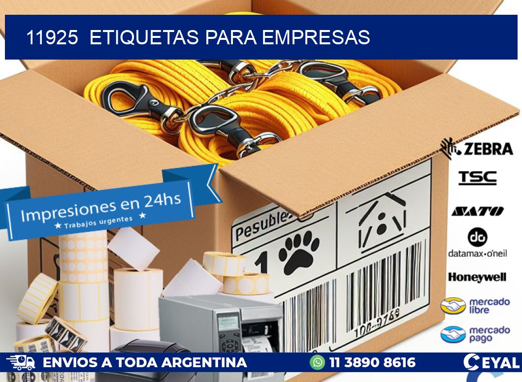 11925  ETIQUETAS PARA EMPRESAS