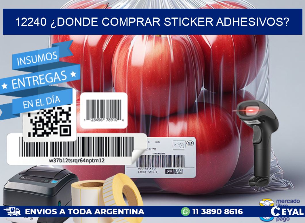12240 ¿DONDE COMPRAR STICKER ADHESIVOS?