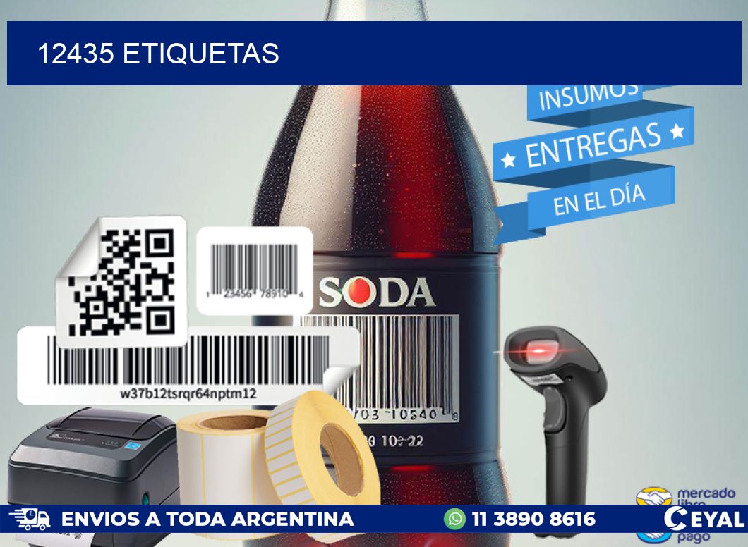 12435 ETIQUETAS