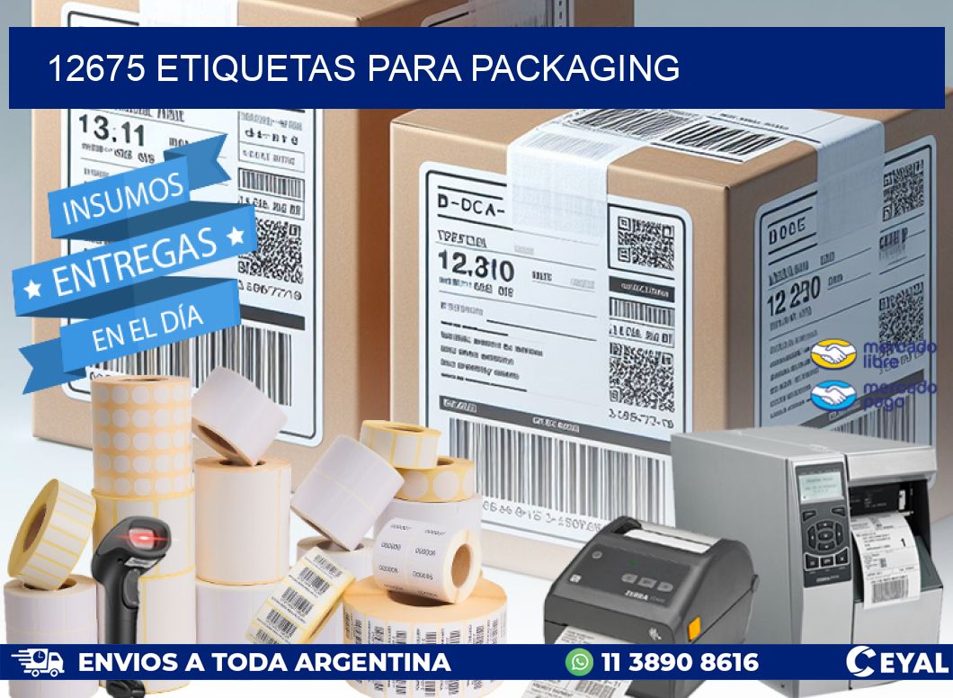 12675 ETIQUETAS PARA PACKAGING