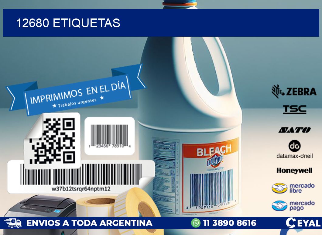 12680 ETIQUETAS