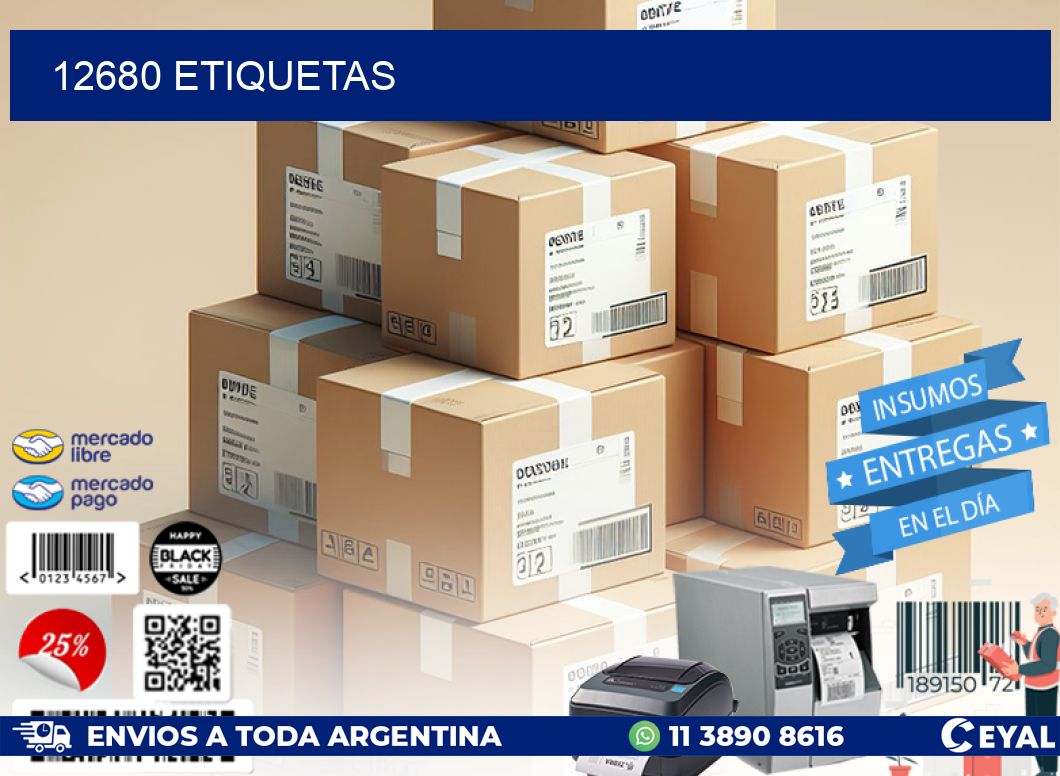 12680 ETIQUETAS