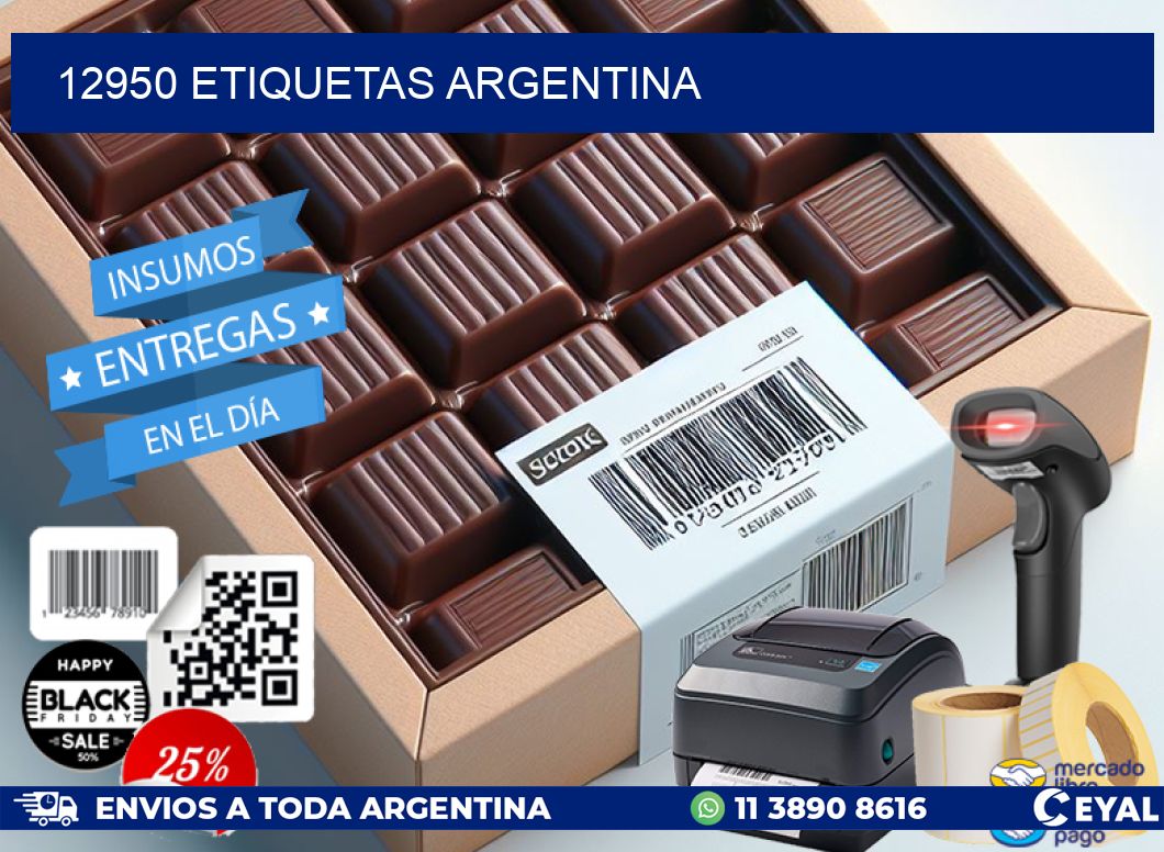 12950 ETIQUETAS ARGENTINA