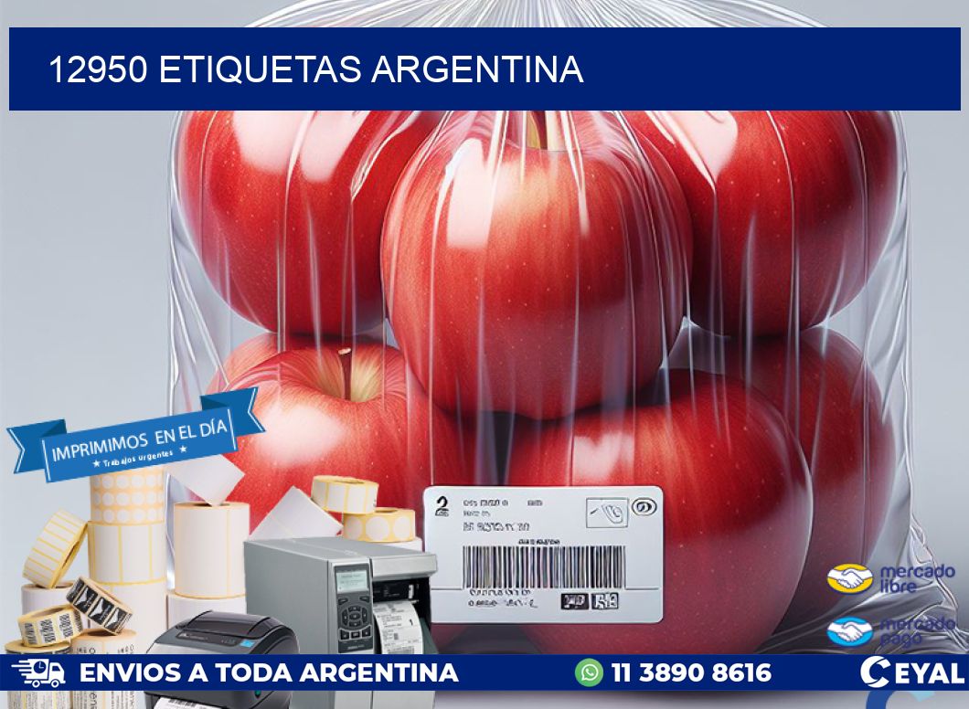 12950 ETIQUETAS ARGENTINA