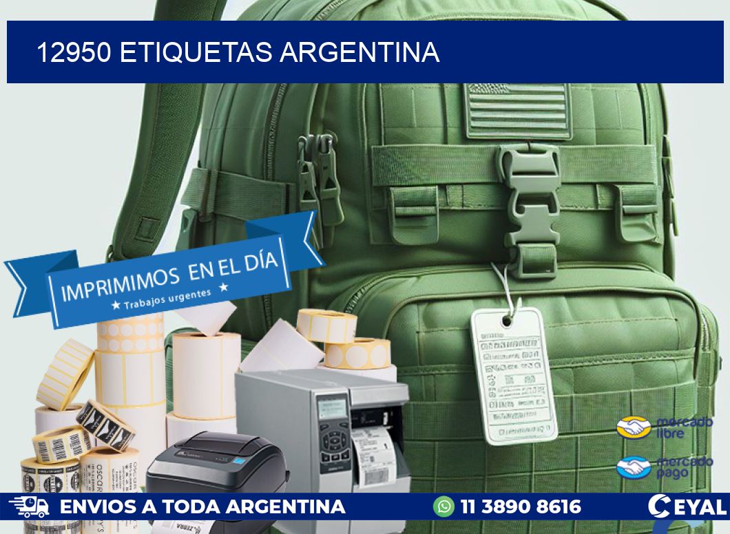 12950 ETIQUETAS ARGENTINA