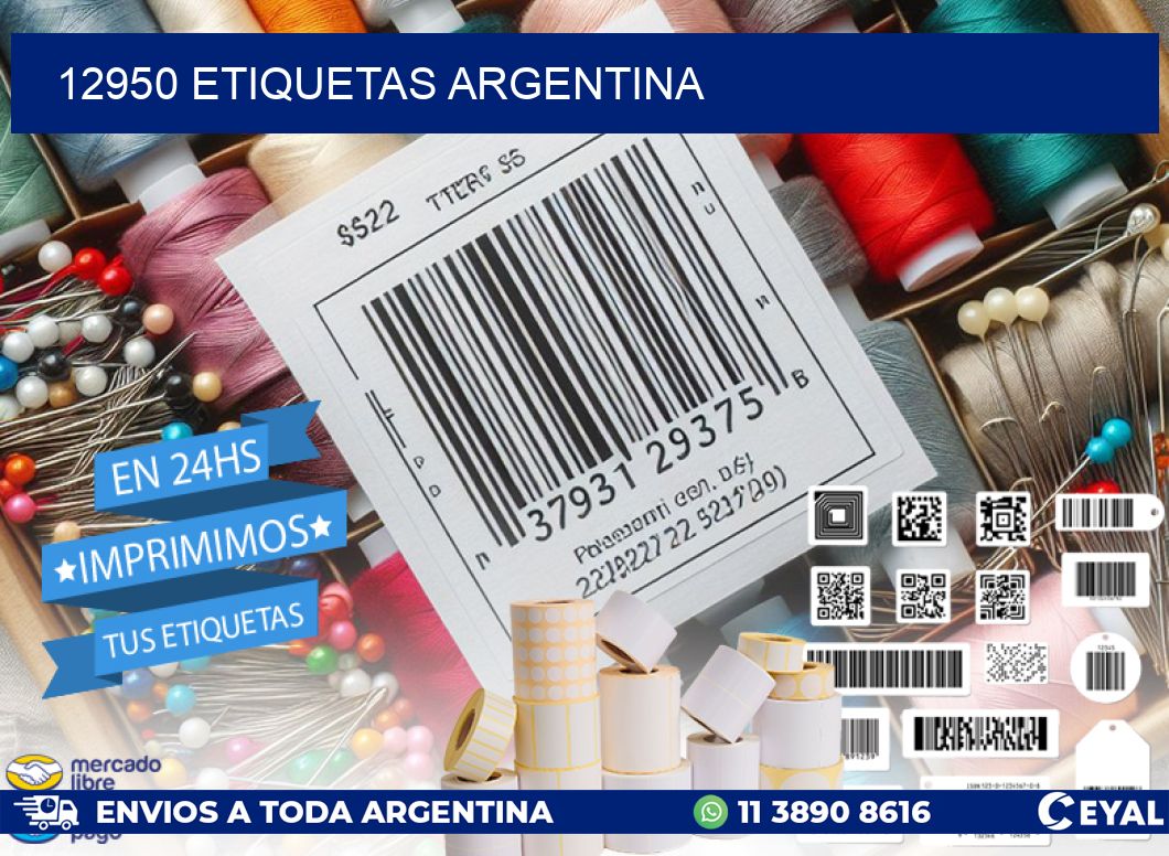 12950 ETIQUETAS ARGENTINA