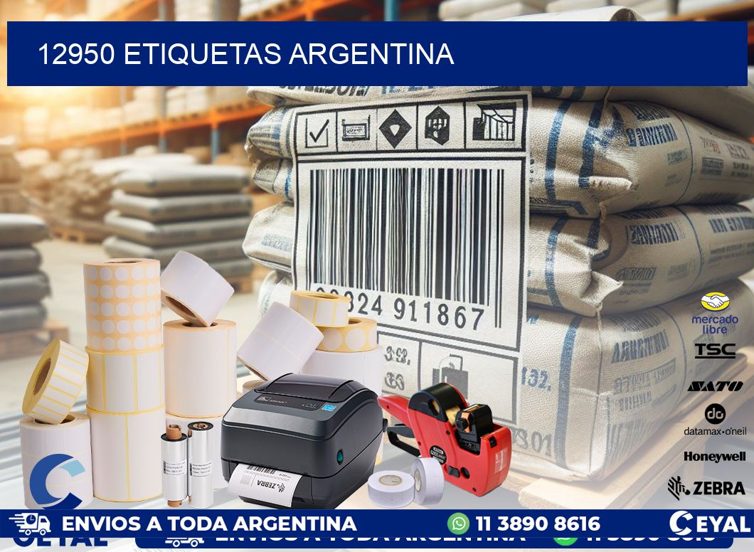 12950 ETIQUETAS ARGENTINA