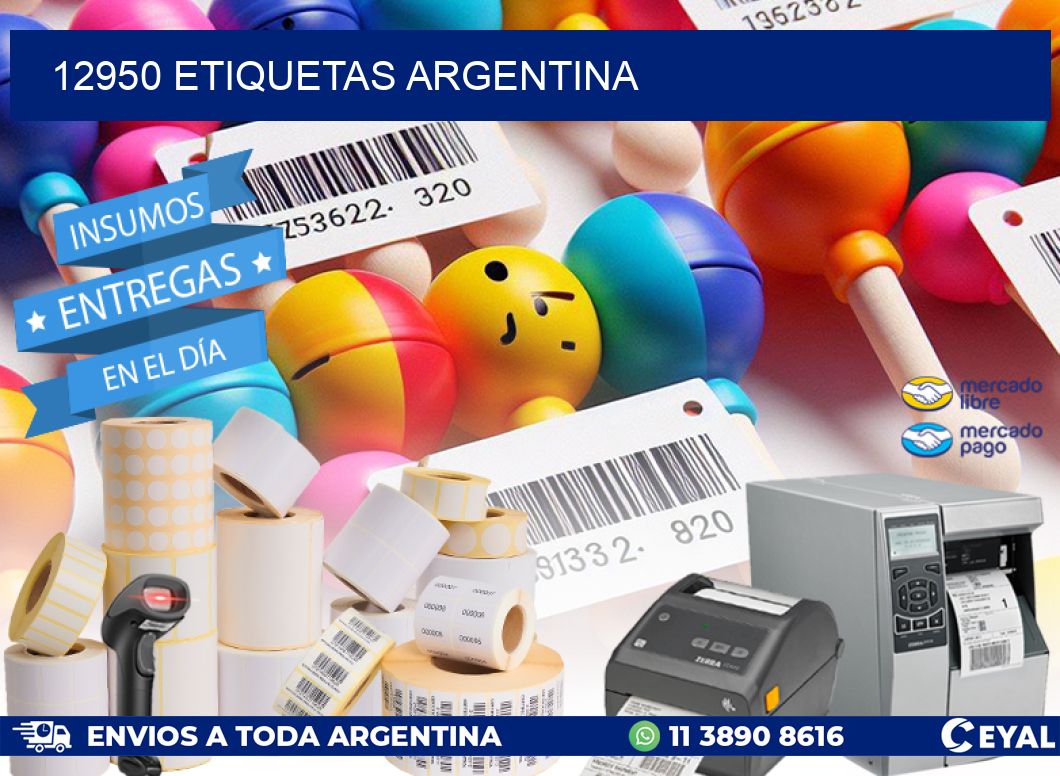 12950 ETIQUETAS ARGENTINA