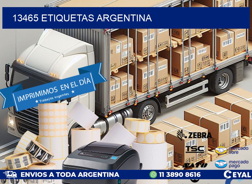 13465 ETIQUETAS ARGENTINA