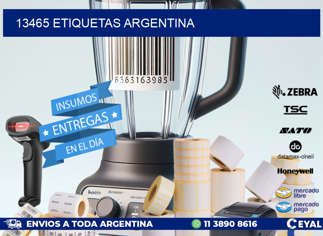 13465 ETIQUETAS ARGENTINA