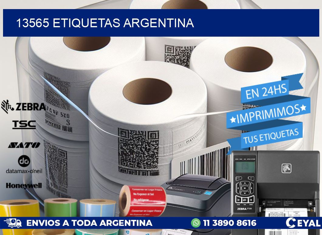 13565 ETIQUETAS ARGENTINA