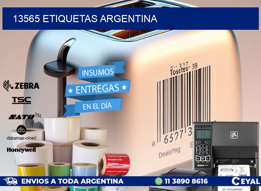 13565 ETIQUETAS ARGENTINA