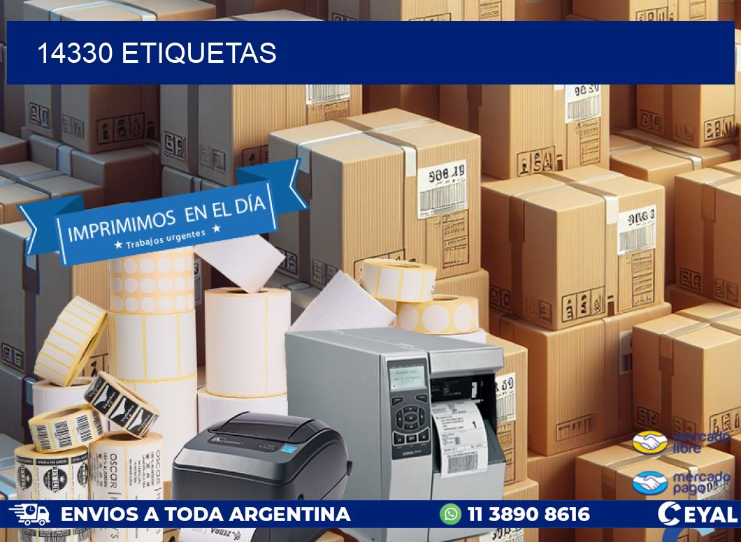 14330 ETIQUETAS
