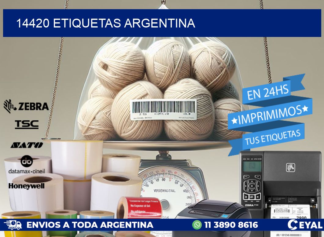 14420 ETIQUETAS ARGENTINA