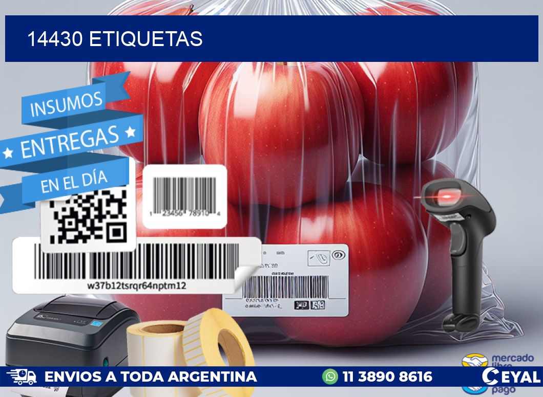 14430 ETIQUETAS
