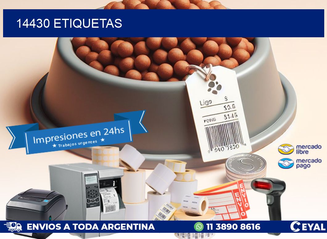 14430 ETIQUETAS