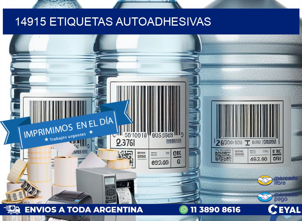 14915 ETIQUETAS AUTOADHESIVAS