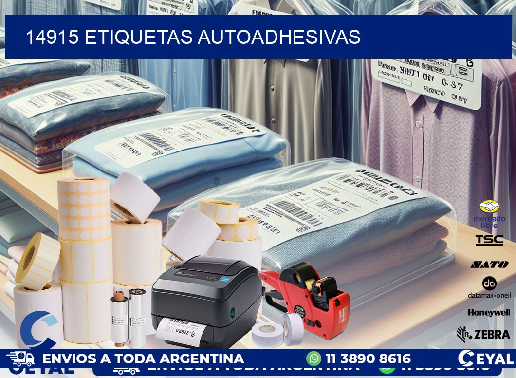 14915 ETIQUETAS AUTOADHESIVAS