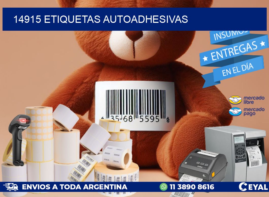 14915 ETIQUETAS AUTOADHESIVAS