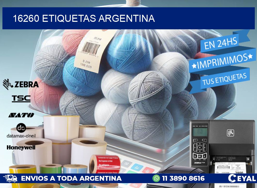 16260 ETIQUETAS ARGENTINA