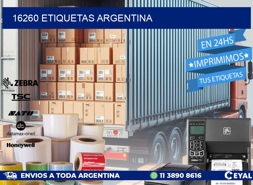 16260 ETIQUETAS ARGENTINA
