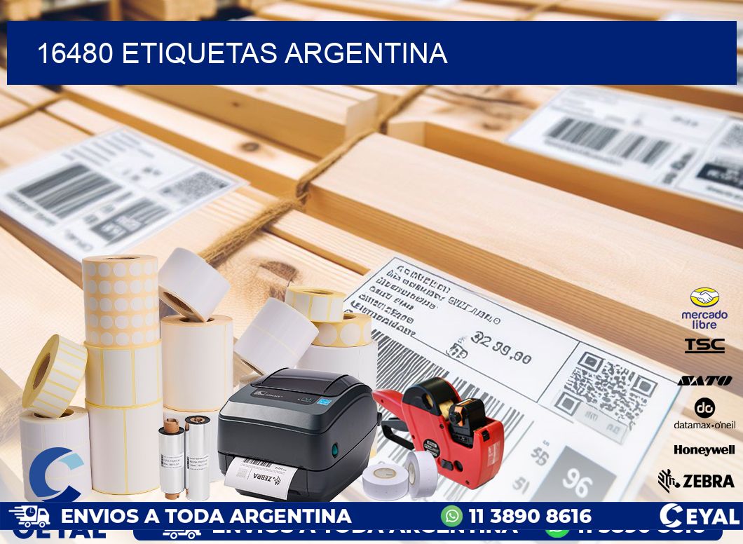 16480 ETIQUETAS ARGENTINA