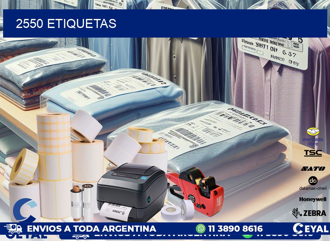 2550 ETIQUETAS