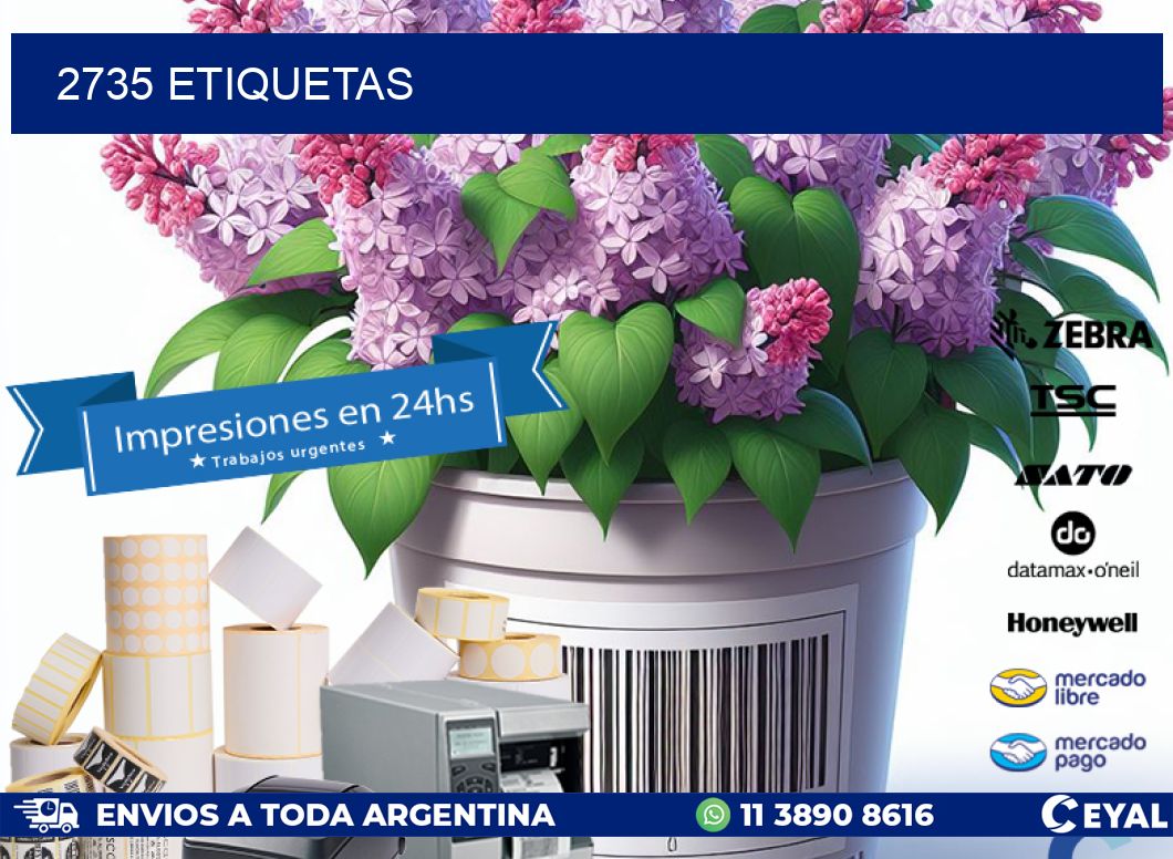 2735 ETIQUETAS