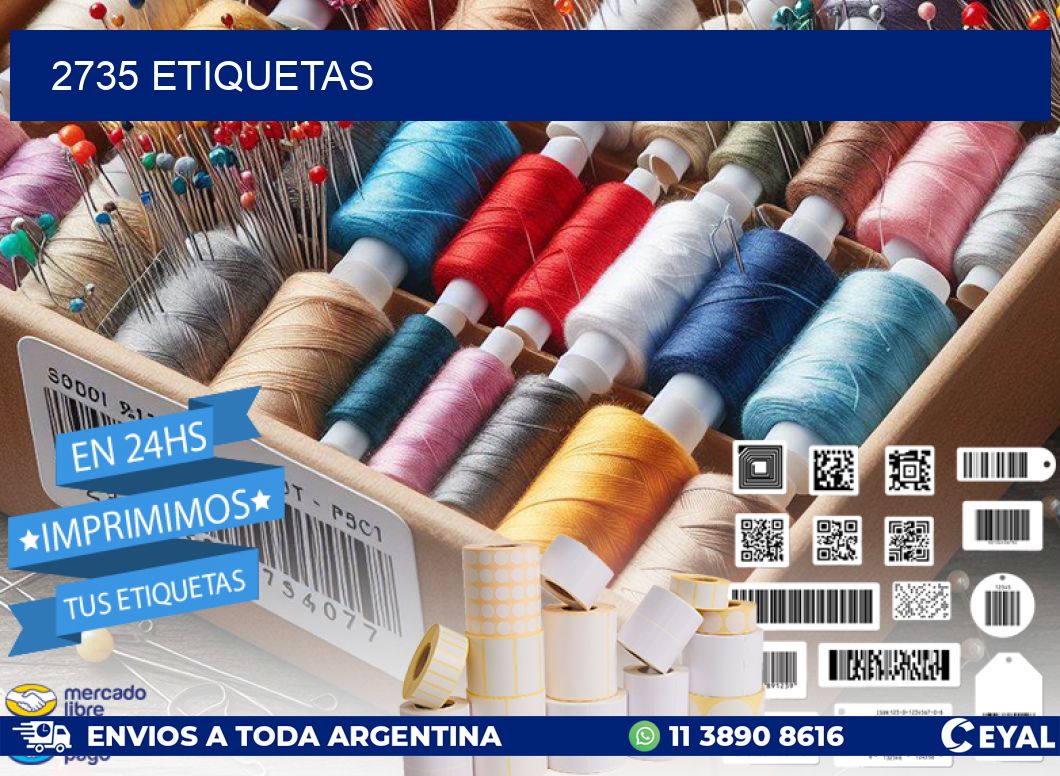 2735 ETIQUETAS