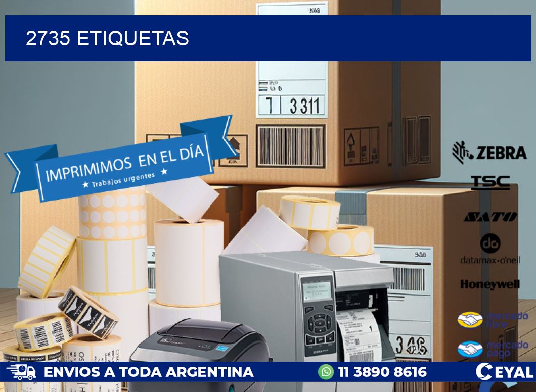 2735 ETIQUETAS