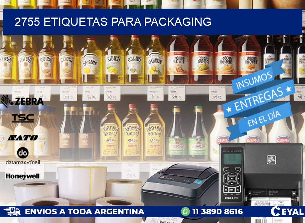 2755 ETIQUETAS PARA PACKAGING