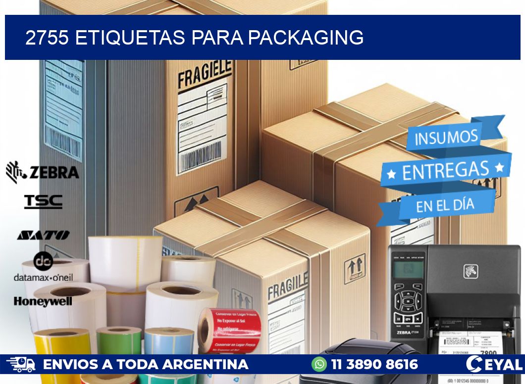 2755 ETIQUETAS PARA PACKAGING