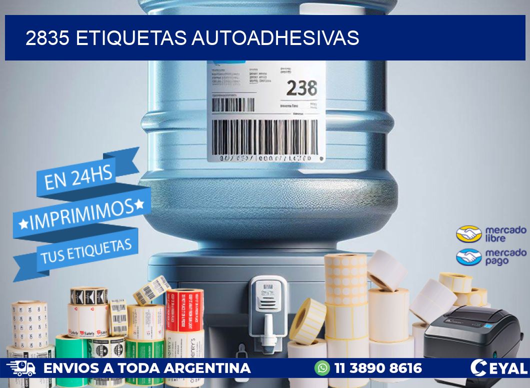 2835 ETIQUETAS AUTOADHESIVAS