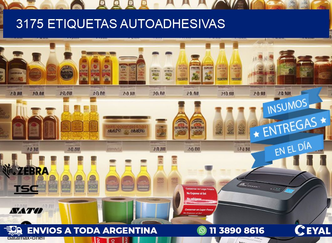 3175 ETIQUETAS AUTOADHESIVAS