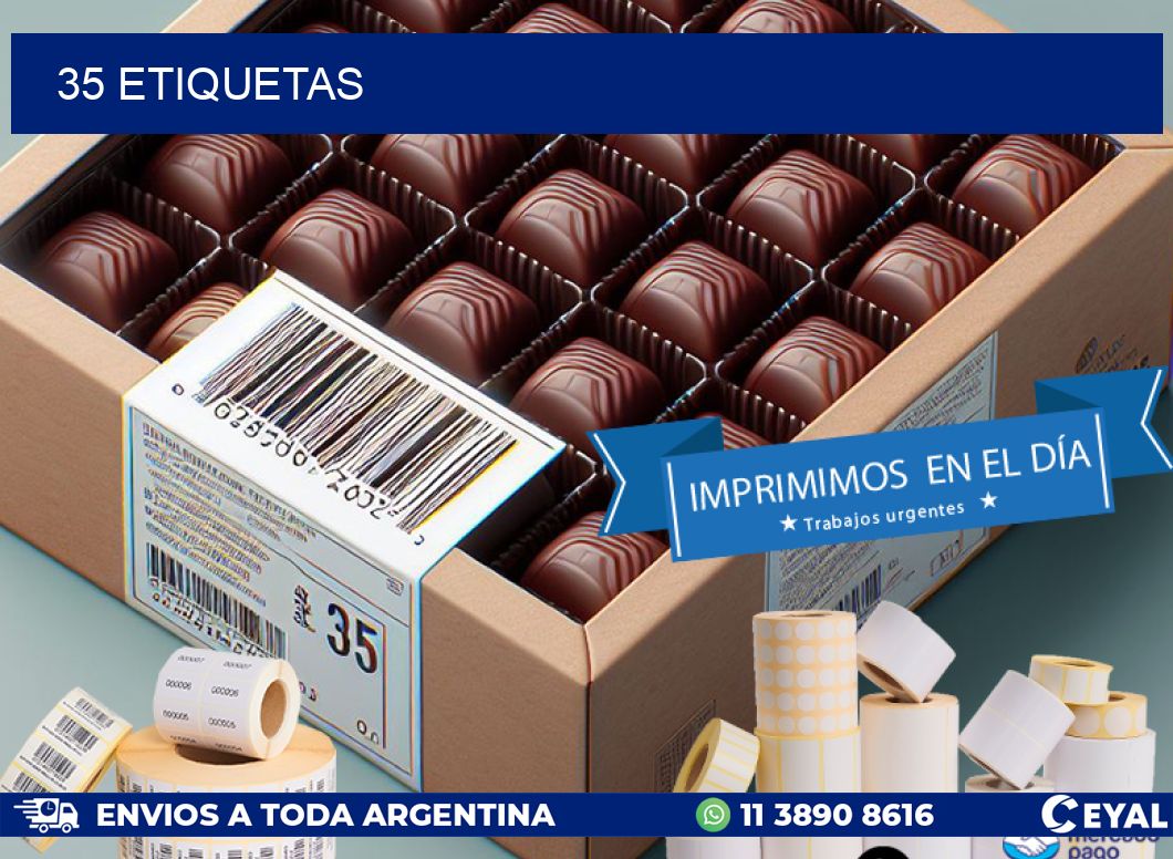 35 ETIQUETAS