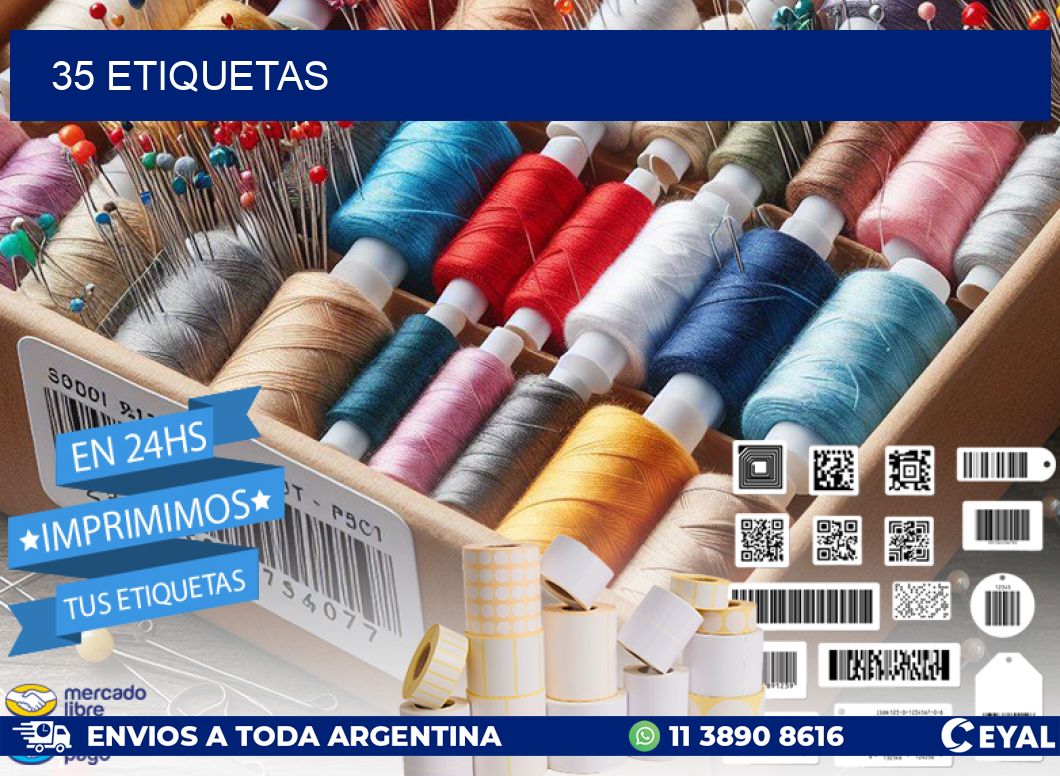 35 ETIQUETAS