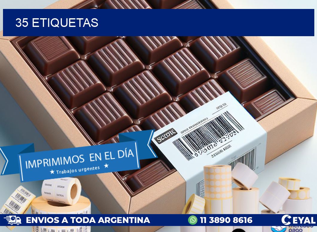 35 ETIQUETAS