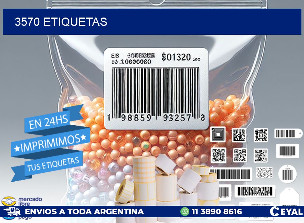 3570 ETIQUETAS
